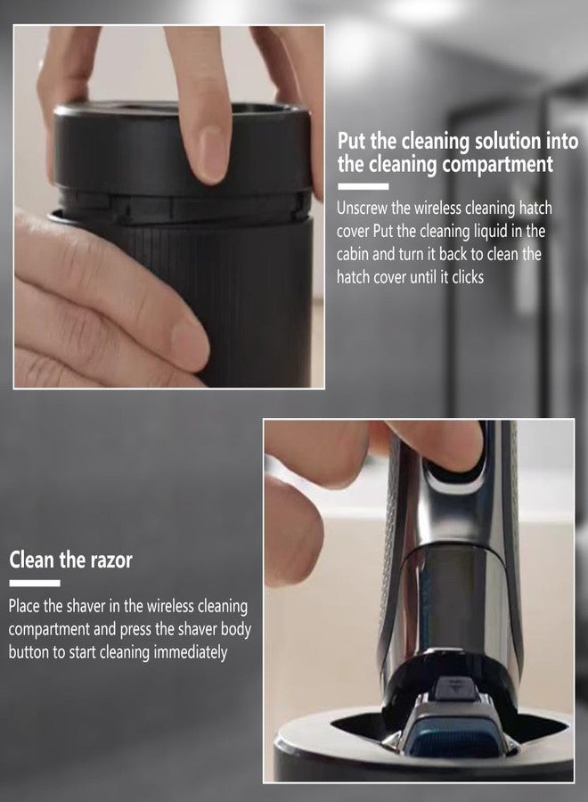 Acupress Quick Clean Pod Replacement for Philips Norelco 2nd Generation Series 7000 and 9000, S9931 S9932 S9933 S9935 S9936 S9938 S9982 S9983 S9985 - Image 4