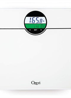 Ozeri WeightMaster 400 lbs Digital Bath Scale with BMI and Weight Change Detection, White, 1 Count  - Image 1