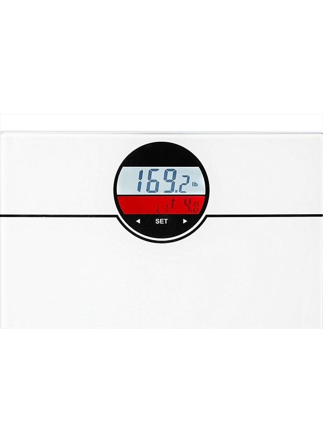 Ozeri - WeightMaster 400 lbs Digital Bath Scale with BMI and Weight Change Detection, White, 1 Count - Image 1