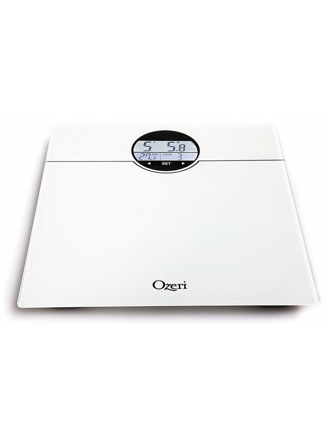 Ozeri WeightMaster 400 lbs Digital Bath Scale with BMI and Weight Change Detection, White, 1 Count - Image 4