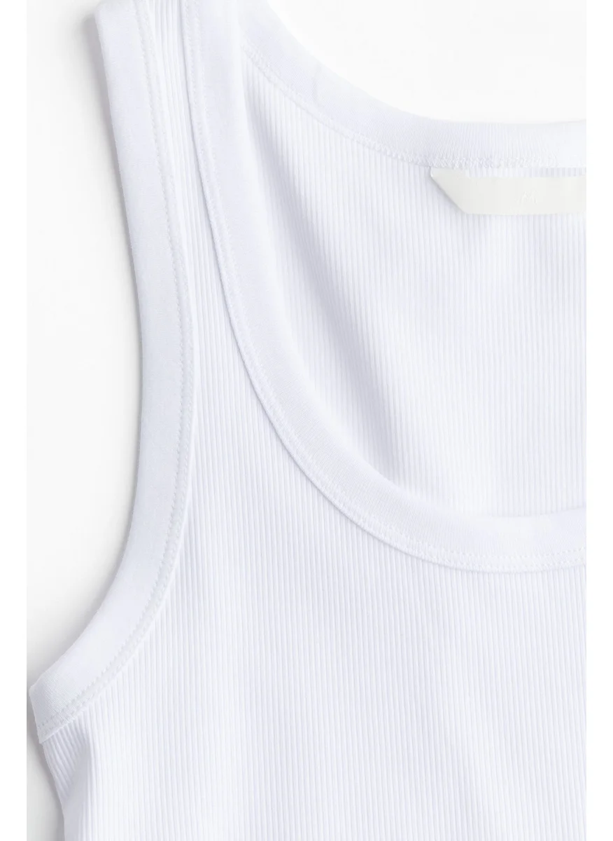 H&M Ribbed Vest Top