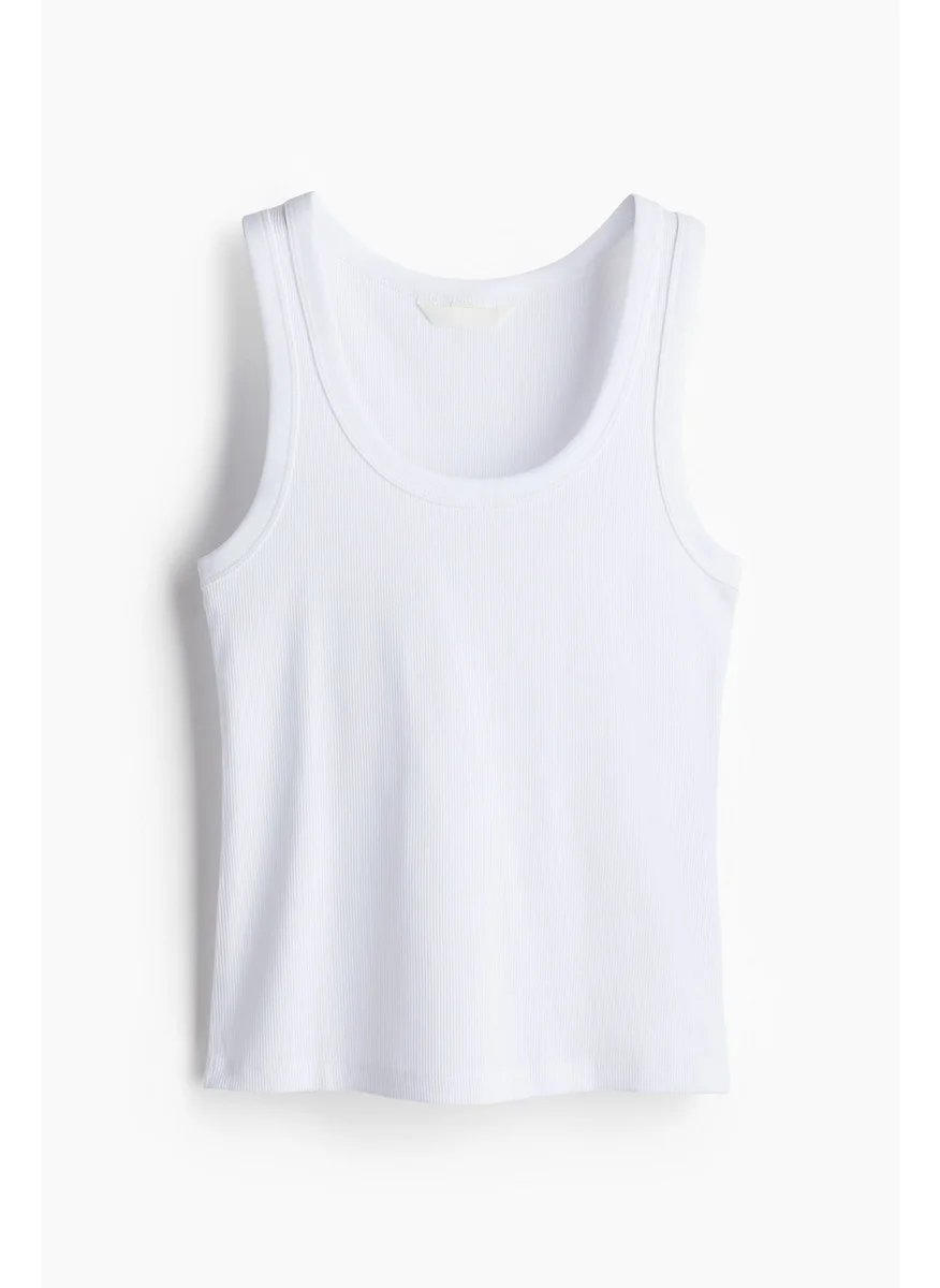 H&M Ribbed Vest Top