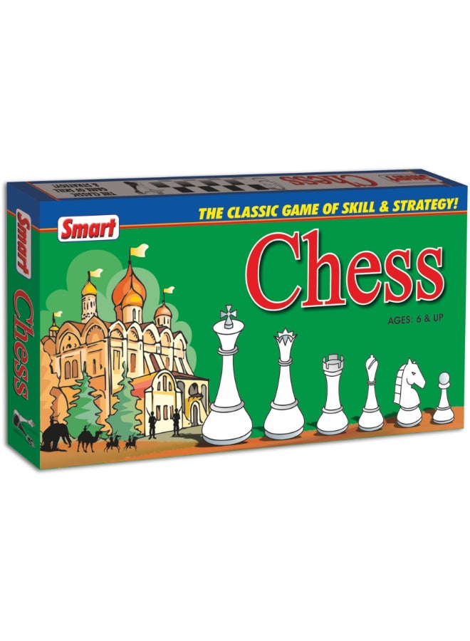Creative's Smart Chess Board Game for Kids and Adults - Classic Strategy & Skill Game - Learn, Practice & Master Chess - Ideal Gift for Kids - Family Board Game for 2 Players - Ages 6 & Up