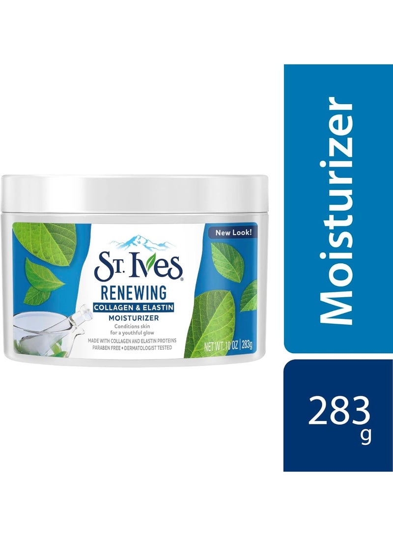 St. Ives Collagen & Elastin Moisturizing Face Cream – Deep Hydration, Skin Renewal, and Youthful Radiance – Large Size 283g - Image 4