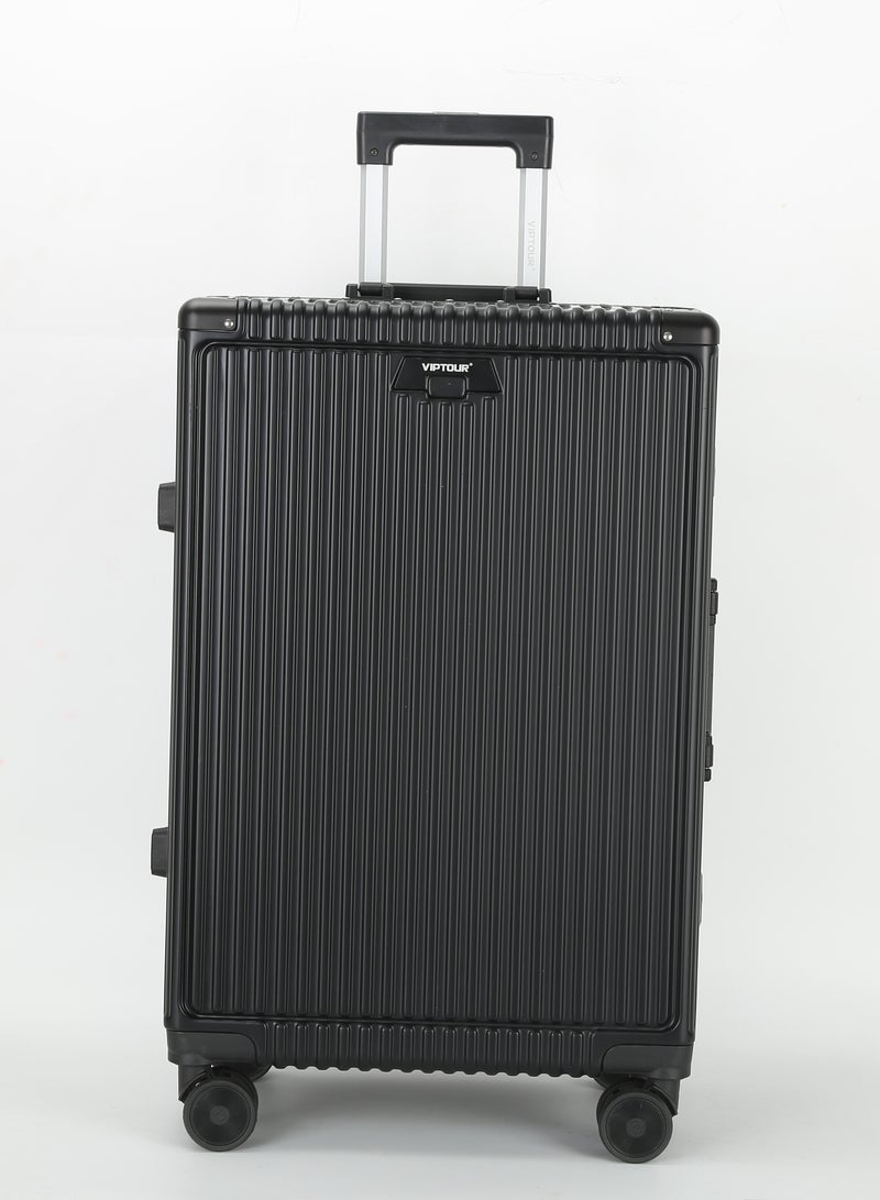 VIPTOUR PC Hard Side Zipperless Luggage Set of 3 PCS TSA Lockable Travel Suitcase With Cup Holder 20/25/29 Inches - Image 2