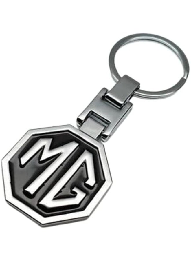 Zinc Alloy Metal Keyring For MG Car Metal Key Chain Stainless Steel Pendant Keychain