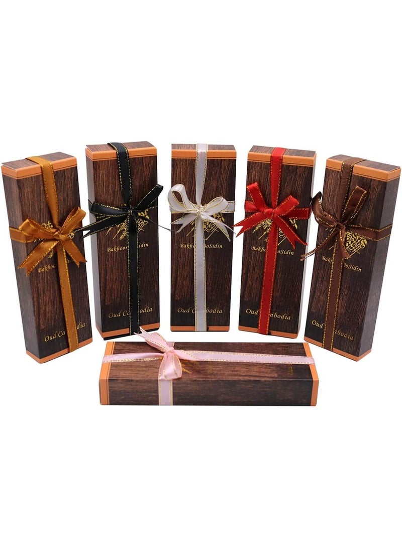 بخور أعواد بخور من خشب العود الكمبودي مع مبخرة نحاسية - Image 4