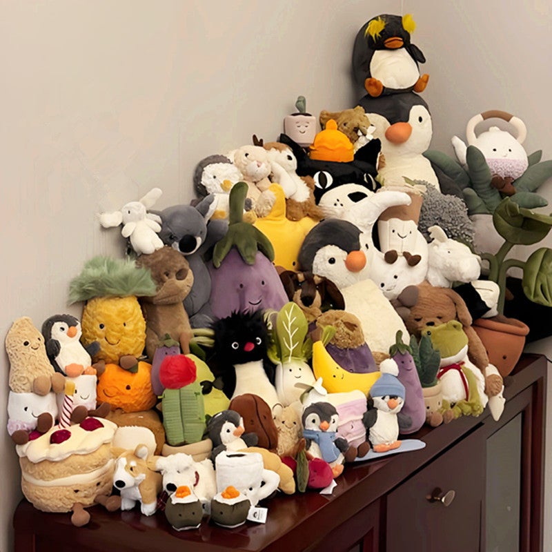 Plush Animal Figure - Cute Stuffed Toy - Image 2