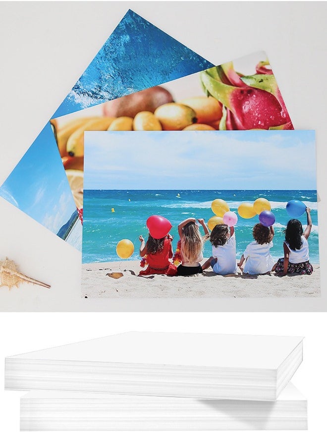 BF HOME 100 Sheets 4x 6inch 4R  230g High Glossy Photographic Paper Waterproof Professional High Glossy Photo Paper for Printer Works with All Inkjet Printers  - Image 4
