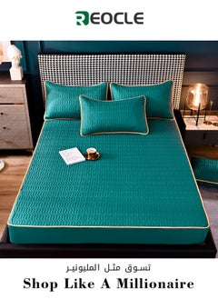 REOCLE Mattress Protector Breathable Noiseless Washable Bed Mattress Cover Air Fabric Cooling Mattress Pad Cover  - Image 1