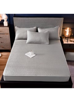 REOCLE Mattress Protector Breathable Noiseless Washable Bed Mattress Cover Air Fabric Cooling Mattress Pad Cover  - Image 4