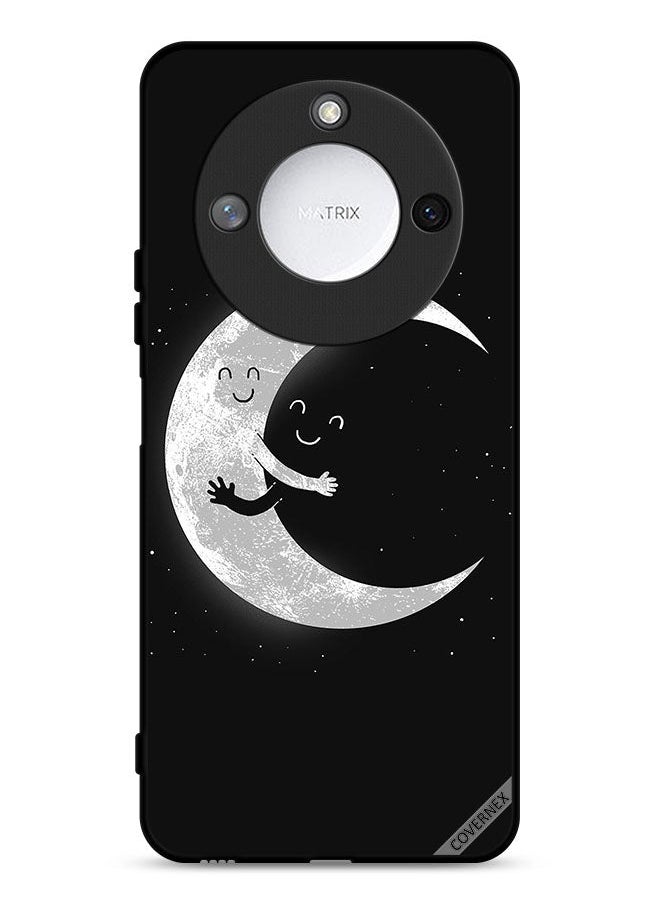 Covernex Honor X9c Smart 5G Protective Case Cover Moon & Dark Sky Hug  - Image 1