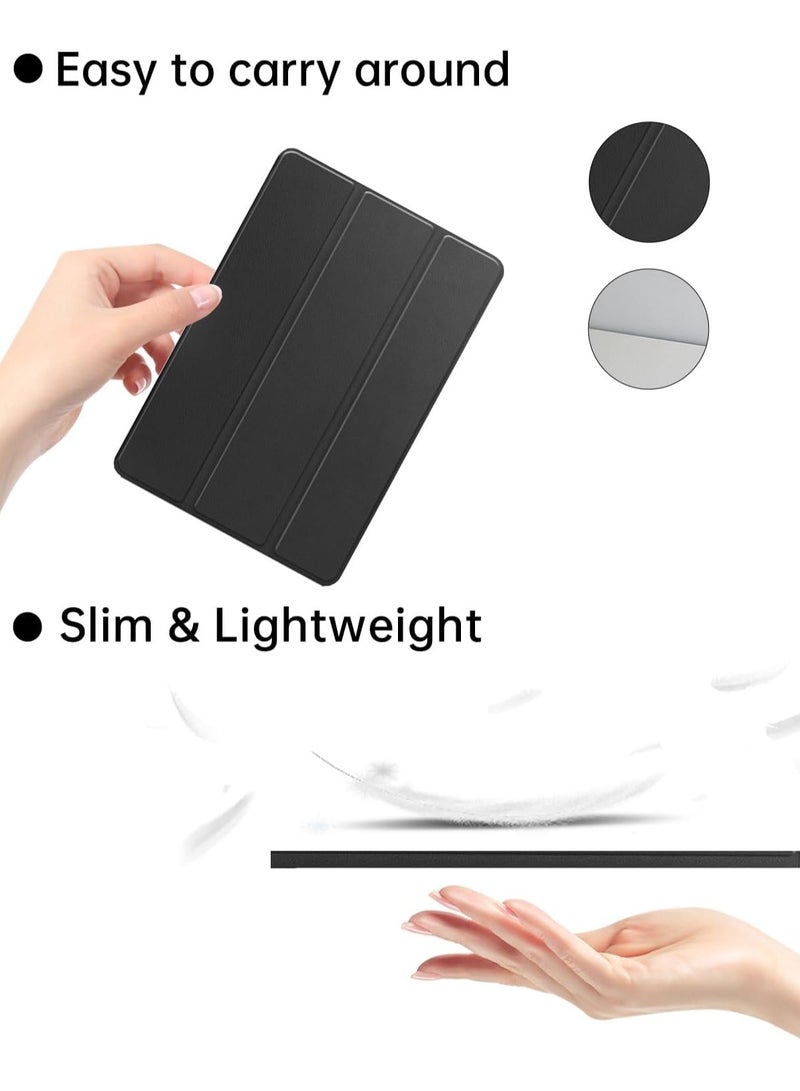 Rabos Case for OnePlus Pad 3 Tri-Fold Smart Case Multi- Viewing Angles Stand Hard Shell Leather Smart Cover w/Auto Sleep/Wake/Slim Tablet Case Cover - Image 2