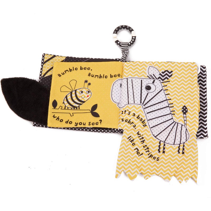 MALOMME كتاب مالومي الهادئ، كتب ناعمة للأطفال، أول كتاب للأطفال، كتب قماشية للأطفال الرضع، كتب الأطفال الصغار، كتب النشاط الناعمة الأولى للأطفال، ألعاب تعليمية مبكرة للأطفال، هدية للأطفال - Image 3