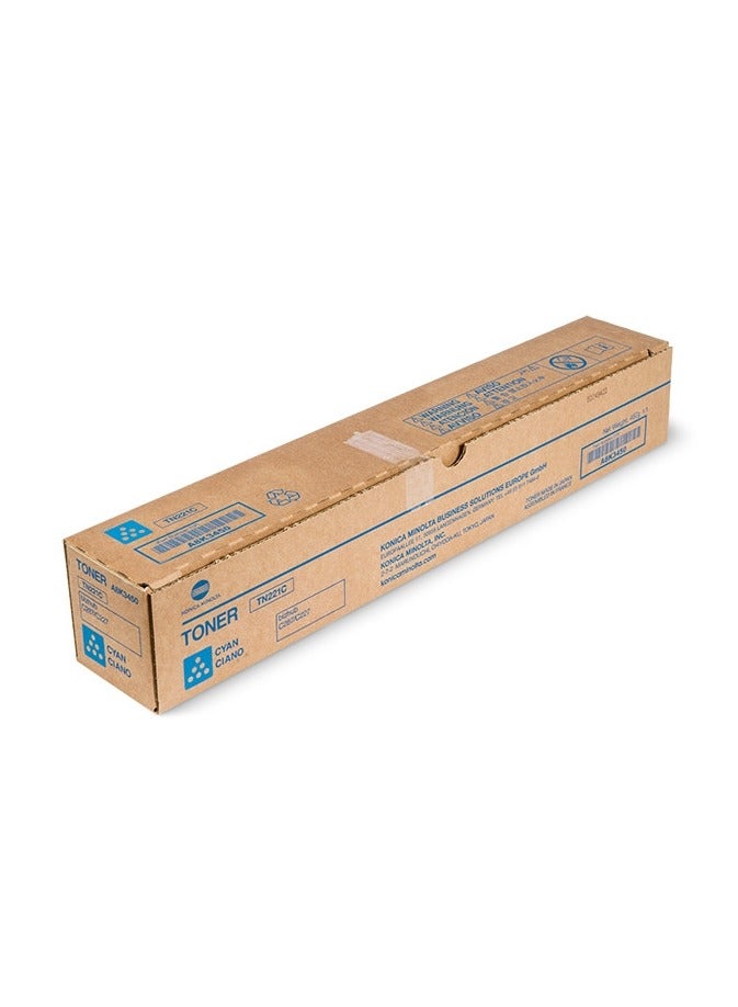 Konica-Minolta Konica Minolta TN221 TN-221C Toner Cartridge for Konica Minolta bizhub C227 C287 Printers, (Cyan) - Image 1