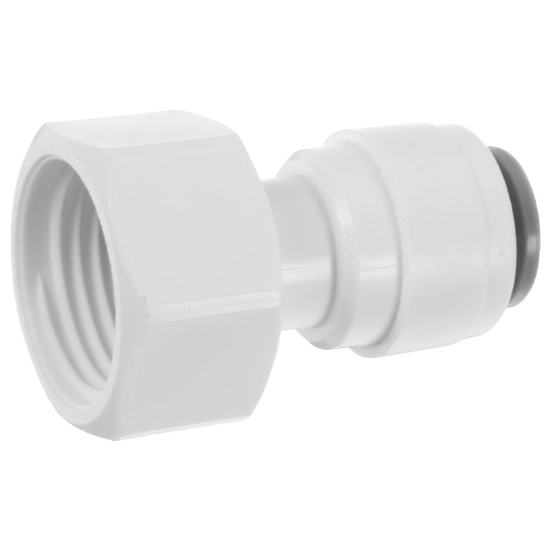 10Pcs 1 2 Inch To 3 8 Inch Plastic Water Filter Push To Connect Fittings Quick Adapter - Image 2