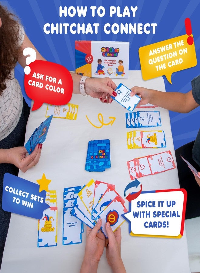 StrongSuit Chitchat Connect Conversation Game | Break the Ice Game for Therapy & Play | Counseling Office Must-Have | Ideal for Therapists & Parents | Build Communication & Social Skills for Teens & Kids - Image 5