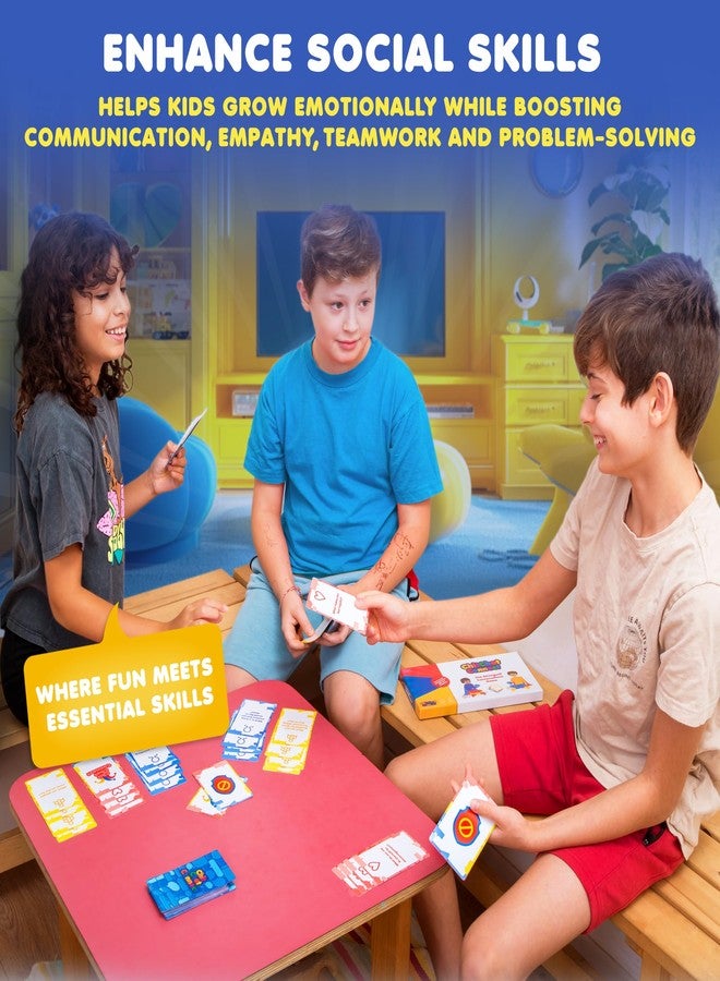 StrongSuit Chitchat Connect Conversation Game | Break the Ice Game for Therapy & Play | Counseling Office Must-Have | Ideal for Therapists & Parents | Build Communication & Social Skills for Teens & Kids - Image 3