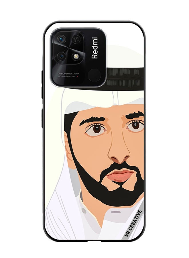 VR CREATIVE Protective Case Cover For Xiaomi Redmi 10C Sheikh Hamdan Bin Mohammed Bin Rashid Al Maktoum Design Multicolour - Image 1