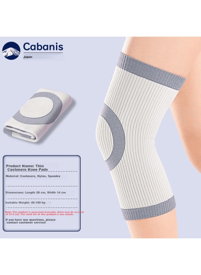 Cabanis Medical Cashmere Knee Brace Warm Knee Support For Old Cold Legs, Arthritis, Effusion, Meniscus Injury Knee Protector For Men And Women - Image 4