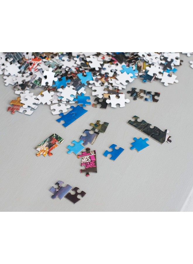 Toynk New York Times Square Puzzle For Adults And Kids ; Difficult 1000 Piece Jigsaw Puzzle Toy ; Fun Quarantine Gift ; Interactive Brain Teaser Challenge For Game Night - Image 5