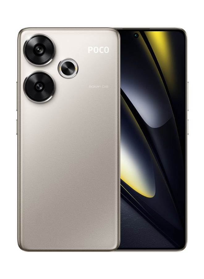 Xiaomi POCO F6 Dual SIM Titanium 12GB RAM 512GB 5G - Global Version - Image 1