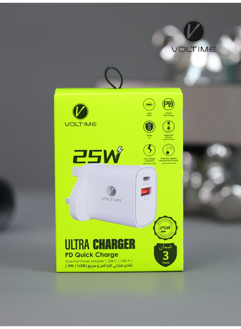 V VOLTIME Wall Charger 25W - Image 2