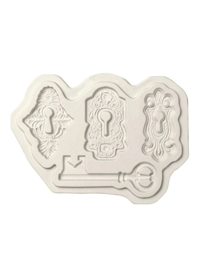 إسكدنيا قالب من السيليكون لإعداد عجينة السكر أبيض One Size