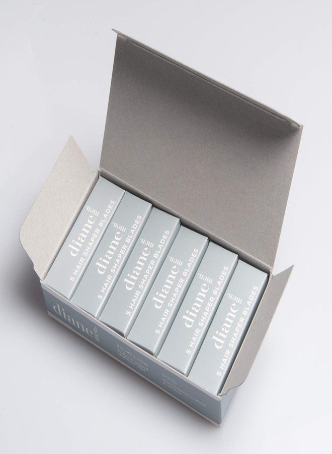 Diane Hair Shaper Razor Blades Made of Polymer Coated Stainless Steel Precise Shaping, Trimming, and Cutting, D22B-60 Count (Pack of 1) - Image 3