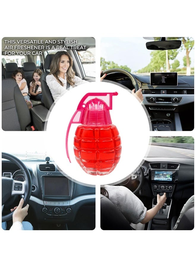 ان جي معطر جو برائحة الفراولة للسيارة والمنزل والمكتب | عطر سيارة يدوم طويلاً برائحة زكية | مزيل للروائح الكريهة لمقصورة السيارة ولوحة القيادة وفتحات التكييف | معطر للغرف - Image 5