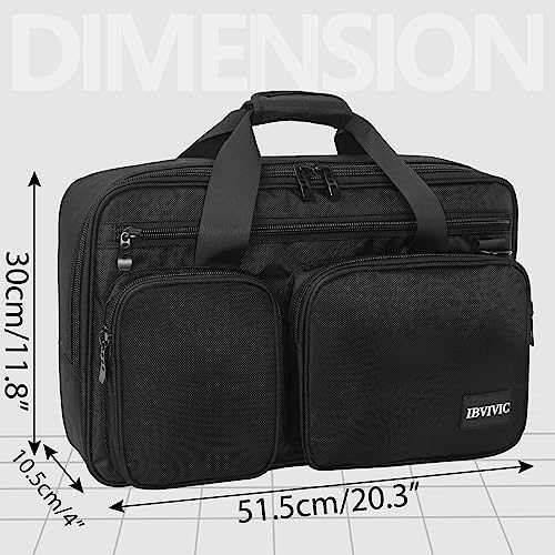 IBVIVIC حقيبة حافظة وحدة التحكم DJ IBVIVIC تناسب DDJ-FLX4، DDJ SB3، DDJ SB2، DDJ 400، DDJ RB حقيبة سفر DJ مبطنة - Image 3