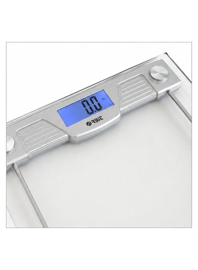 Digital Glass Body Weight Scale – LCD Display – Auto On/Off – Measures in KG/LB – High Accuracy Transparent Design - Image 4