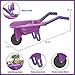 Losbenco 15 PCS Kids Gardening Tool Set for Girls Boys Toddler Gardening Tools Set with Wheelbarrow Flower Pot Storage Bag Rake Fork Shovel Apron Outdoor Garden Tool Play Set for Kids - Image 4