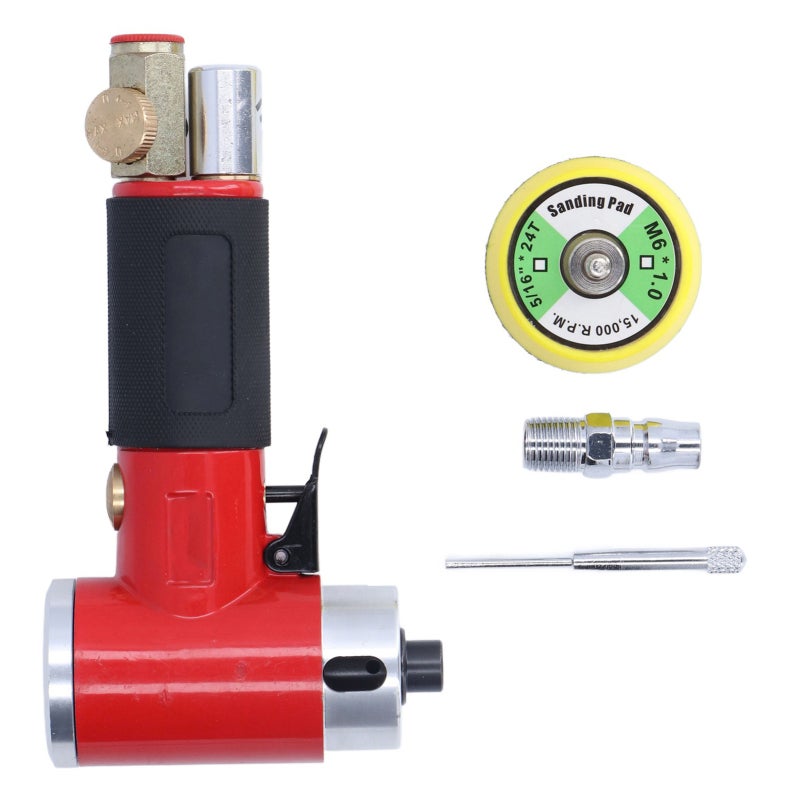 JY Air Grinder 15000Rpm High Efficiency - Adjustable Speed Ergonomic Pvc Handle Air Grinder For Point Grinding Light Polishing Fine Polishing - Image 4