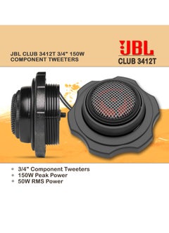 JBL JBL Club 3412T - Club Series Edge-Driven Dome Tweeters  - Image 2