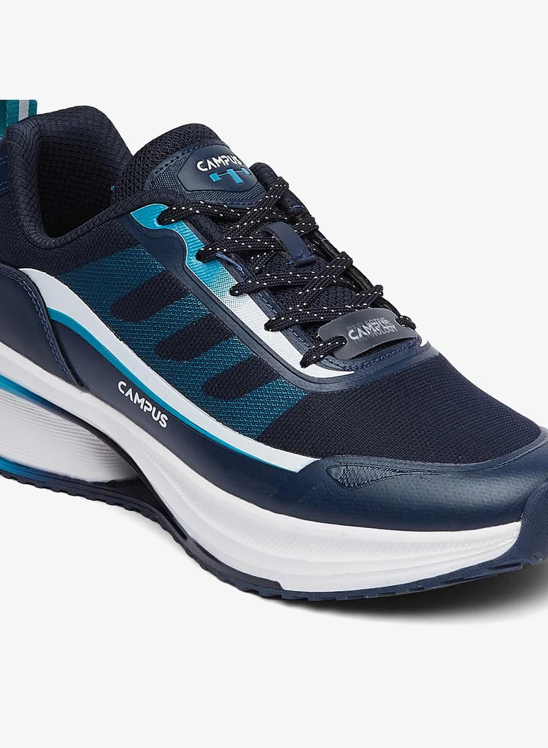 Campus Blue Men’s Navy Sneakers – Dynamic Dual-Tone Design Shoes with Stylish Blue Contrast Detailing for Men | Best Price UAE