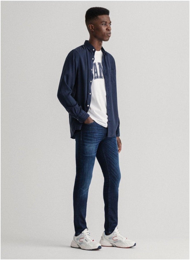 Gant Extra Slim Fit Active-Recover Jeans - Image 5