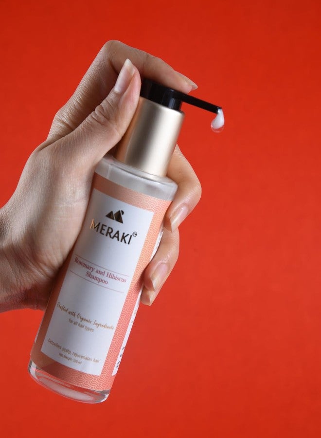 ميراكي مجموعة ميراكي من البلسم والشامبو برائحة إكليل الجبل والكركديه | عناية مغذية للشعر | شعر ناعم، أملس، ولامع | ١٠٠ مل لكل عبوة - Image 3