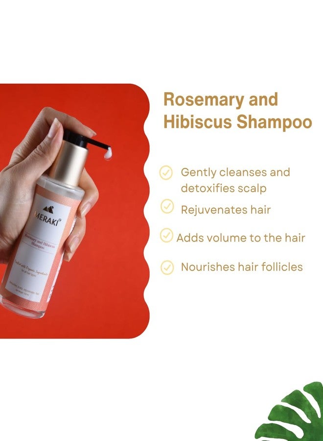 ميراكي مجموعة ميراكي من البلسم والشامبو برائحة إكليل الجبل والكركديه | عناية مغذية للشعر | شعر ناعم، أملس، ولامع | ١٠٠ مل لكل عبوة - Image 5