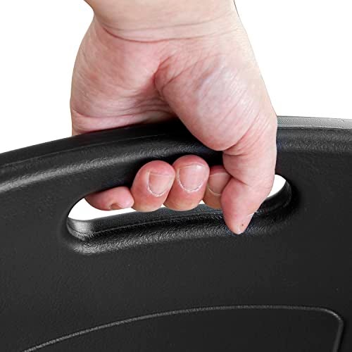 BIG RED ATRP6240BR Blow Molded Plastic Rolling Garage/Shop Creeper: 40" Mechanic Cart with Padded Headrest and 6 Casters, 280 LBS, Black - Image 4