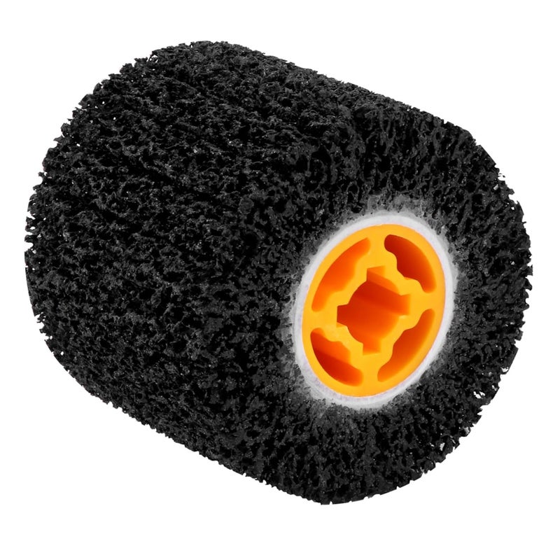 STOBAZA Premium 40# Grinding Wheel Polishing Brush for Drill, Fiberglass Abrasive Polishing Tool Accessory for Metal and Paint Surface Buffing in Power Tool Kit - Image 1