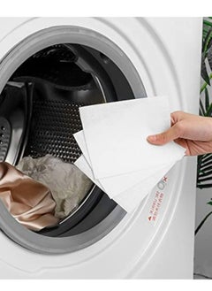 ماركة غير محددة طبقة ماصة للألوان، ملتقطة للألوان، تحافظ على الملابس بلون واحد، تمنع اختلاط الألوان، بدون عطر - 30 ورقة.  - Image 2