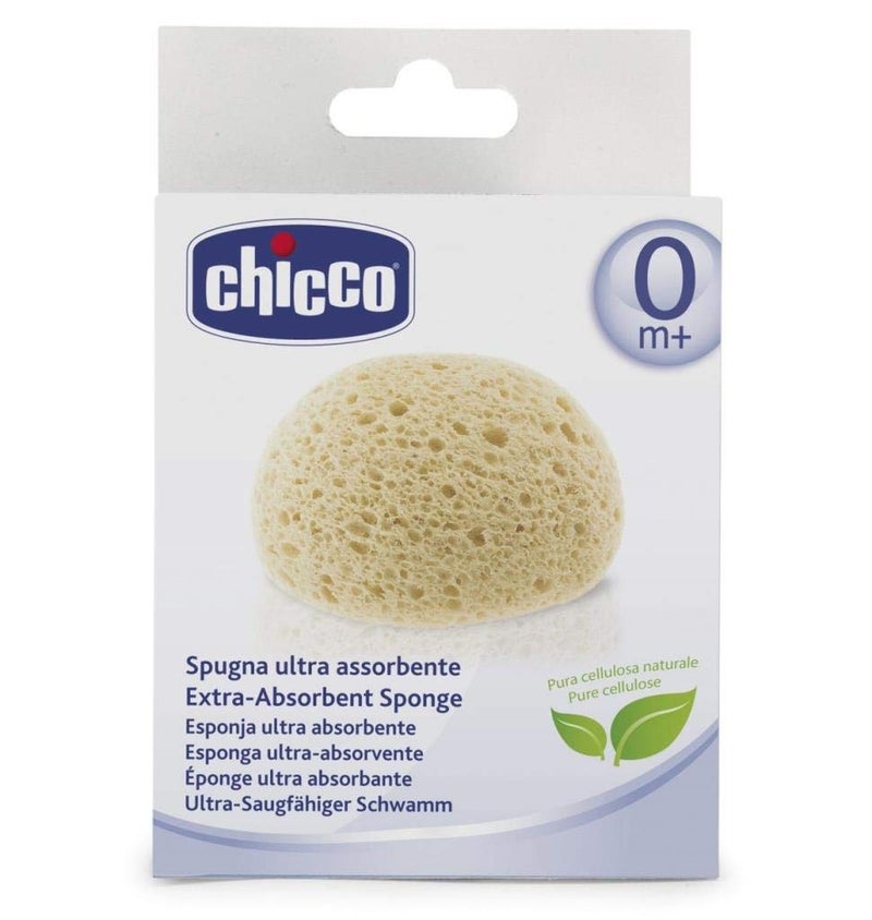 Chicco Ultra Absorbent Sponge, 0m+, Assorted Colours, 664.95 Cubic_Centimeters, 62g, 0, 1 - Image 1