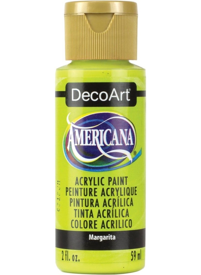DecoArt Americana acrylic Paint, 2-Ounce, Margarita - Image 1