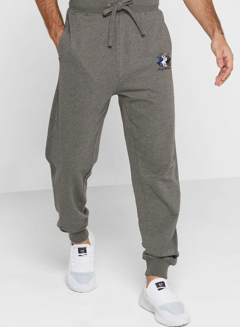 bhpoloclub Logo Cuffed Sweatpants