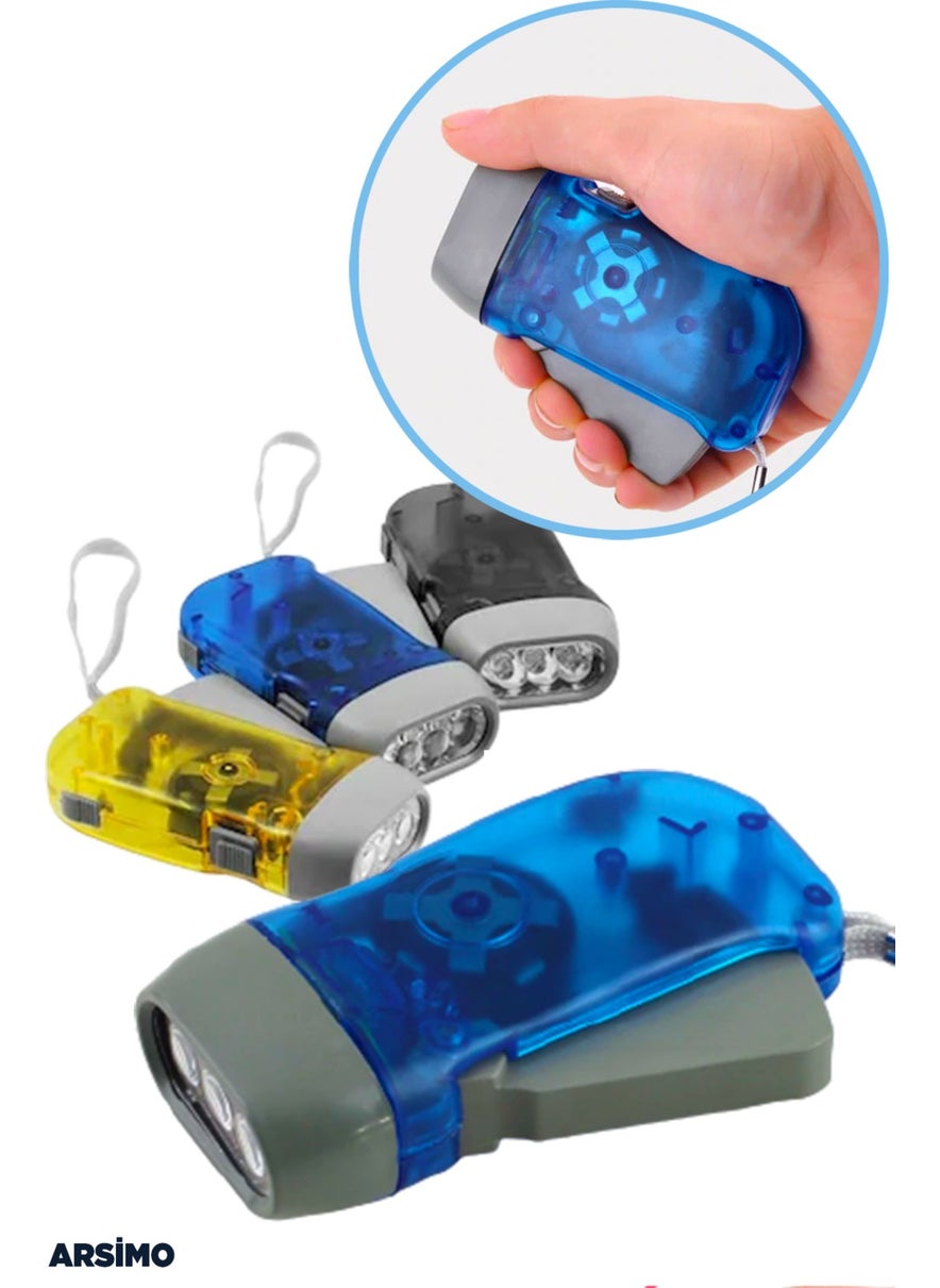 Moreva Rechargeable LED Flashlight with Dynamo 