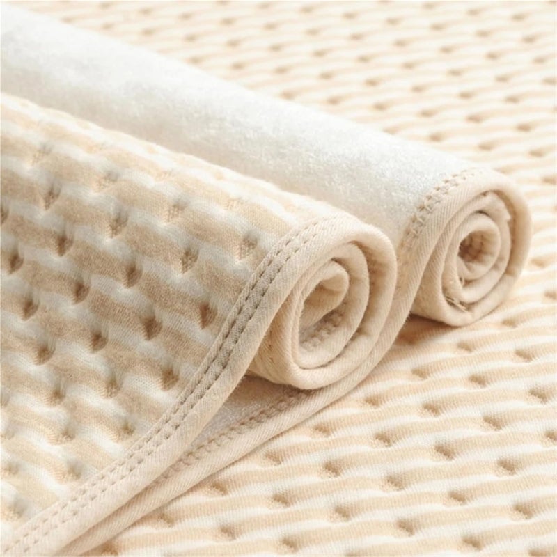 2pcs Washable Bed Pad Waterproof Diaper Super Absorbent Changing Mat for Bedrooms, Floor Mats(Style A) - Image 5