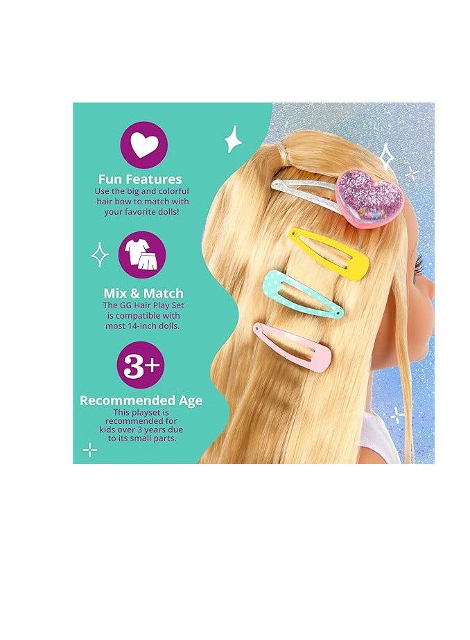 Glitter Girls By Battat - Gg Hair Play Set - Hair Styling Accessories For 14-Inch Dolls - Toys, Clothes And Accessories For Girls 3-Year-Old And Up - Image 4