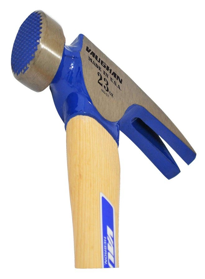 Vaughan 103-04 CF1HC 23-Ounce California Framer Hammer, Milled Face, Curved Handle - Image 2