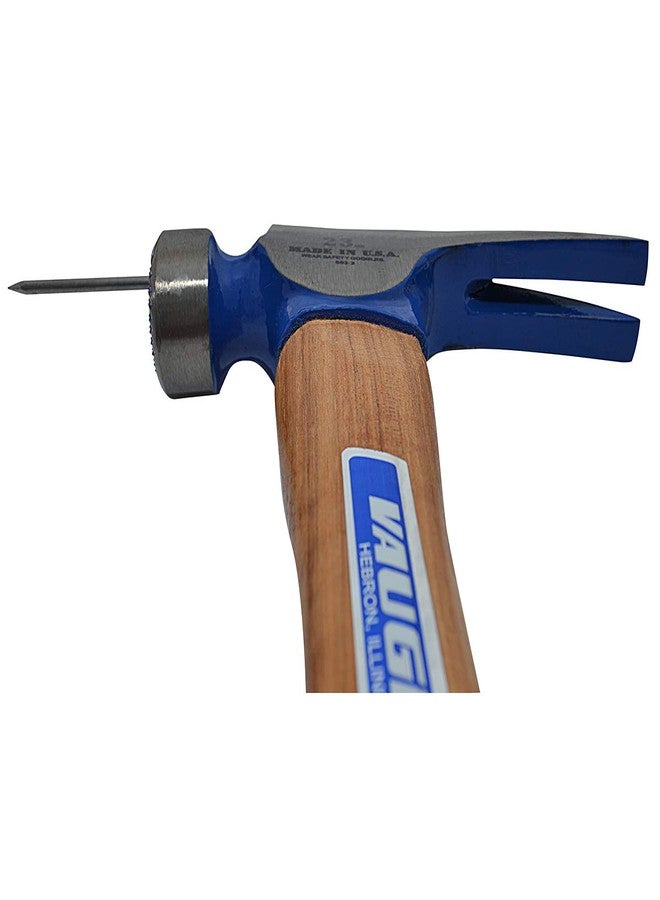 Vaughan 103-04 CF1HC 23-Ounce California Framer Hammer, Milled Face, Curved Handle - Image 4
